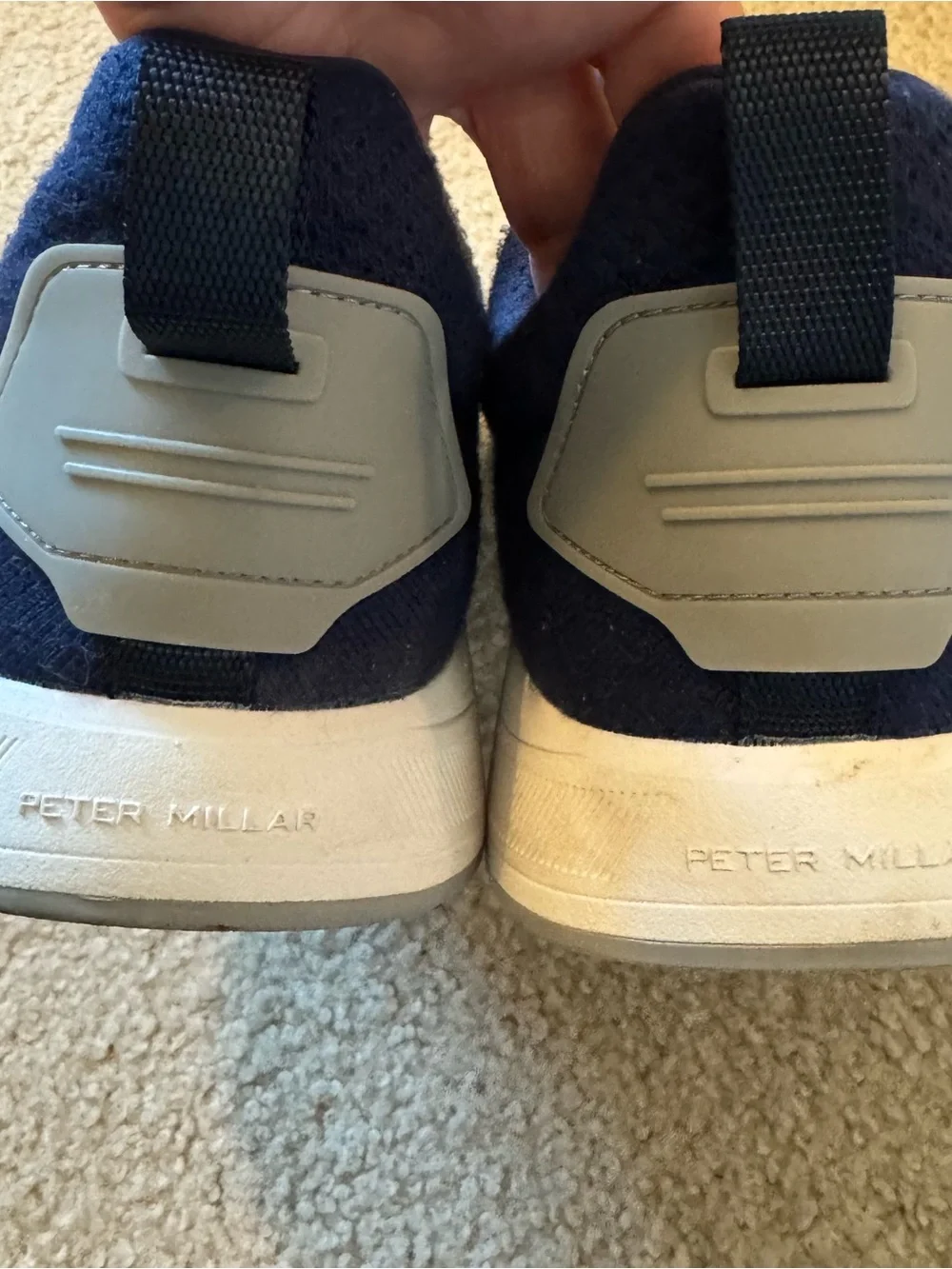 Peter Millar Tellustride Men's Size 10.5 Navy Casual Sneakers